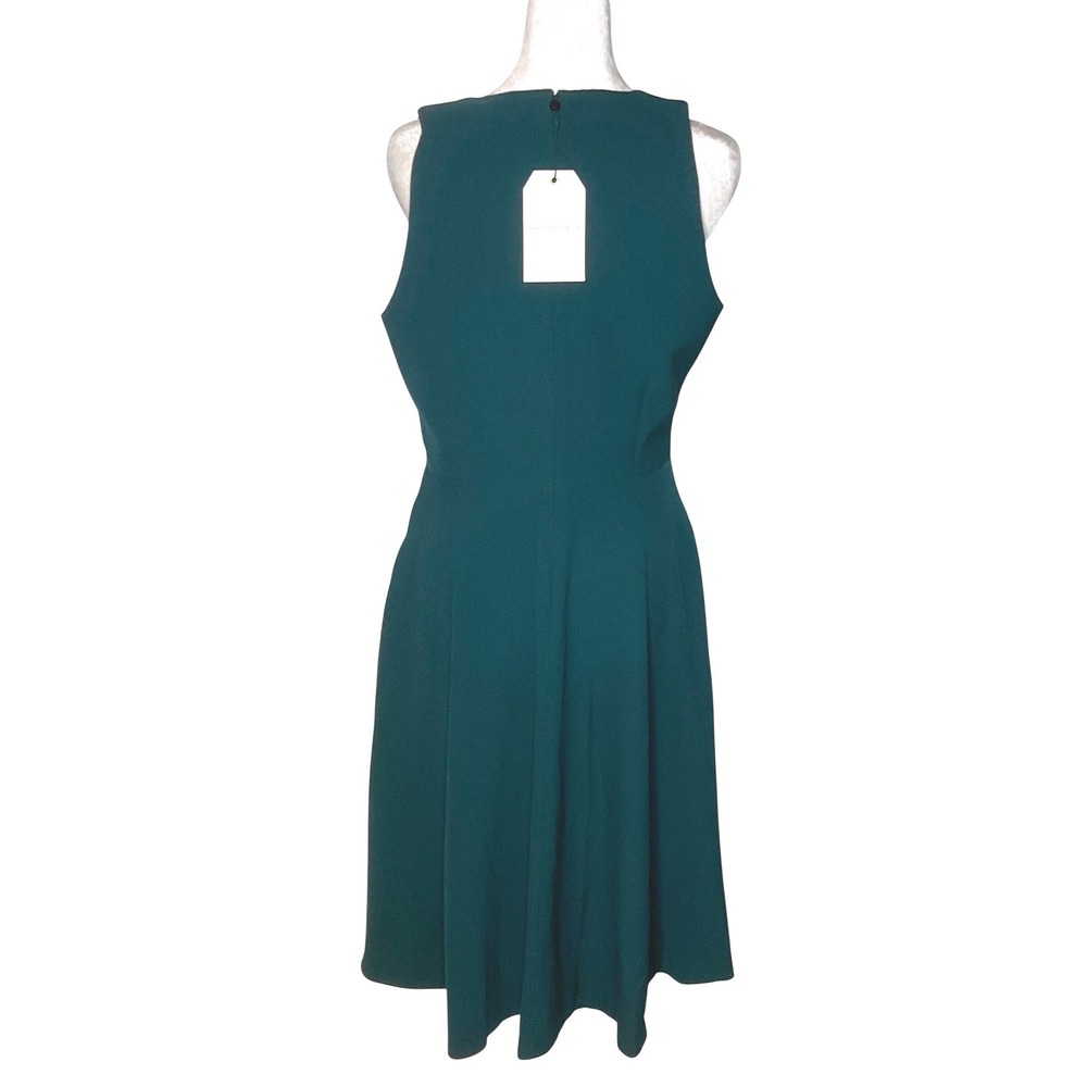 Dress the Population Catalina Fit &‎ Flare Dress Pine Green Medium NWT s - Picture 4 of 16